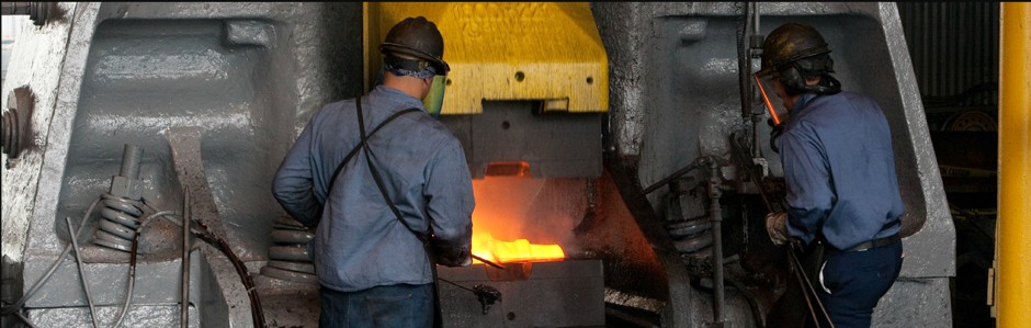 closed die forging