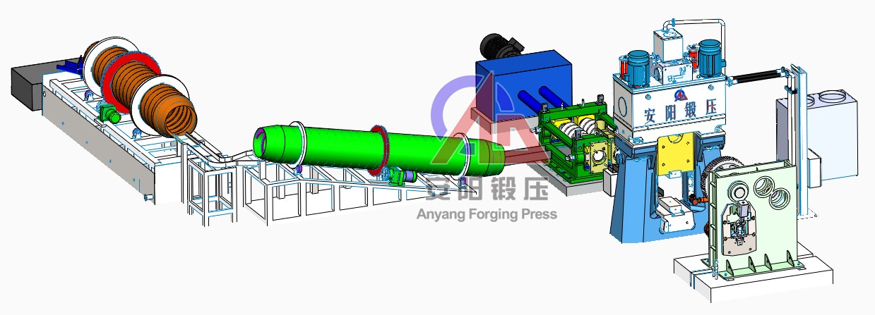 steel ball forging line