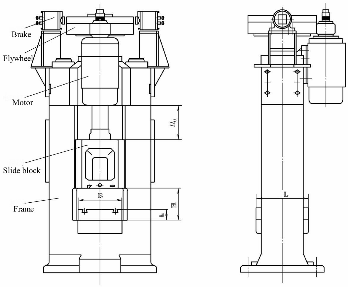 screw press structure diagram