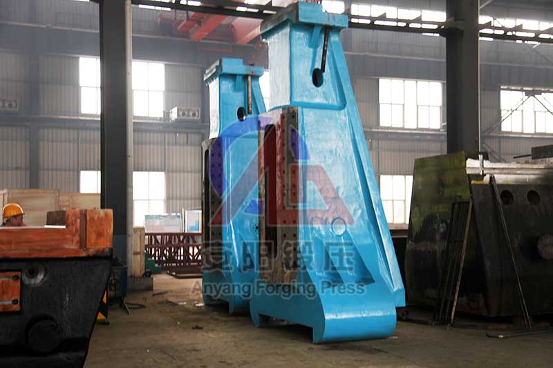 column of steam forging hammer