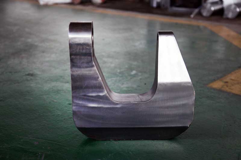 riveting clamp of hydraulic riveting machine